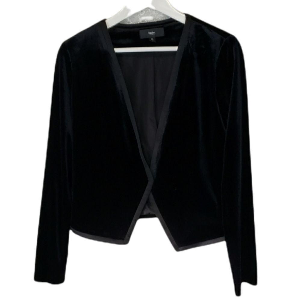 Beautiful Blackvelvet/Velourblazer